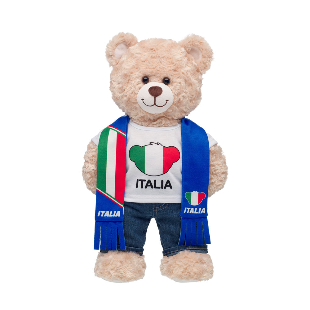 Set Polera Y Bufanda Italia Build-a-bear