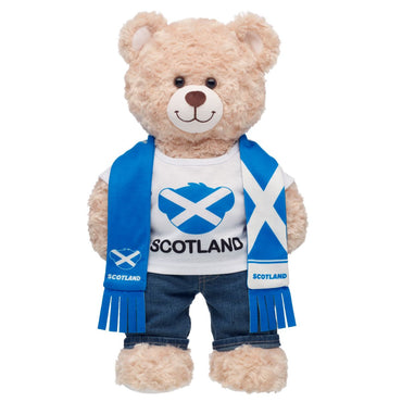 Set Polera Y Bufanda Escocia Build-a-bear