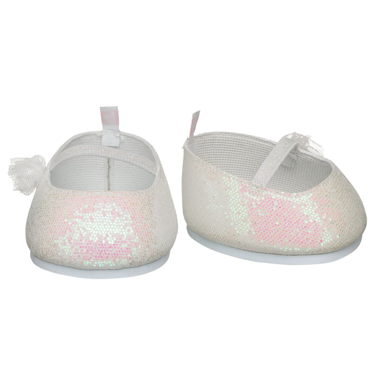 Zapatos Blancos Brillos Iii Build-a-bear