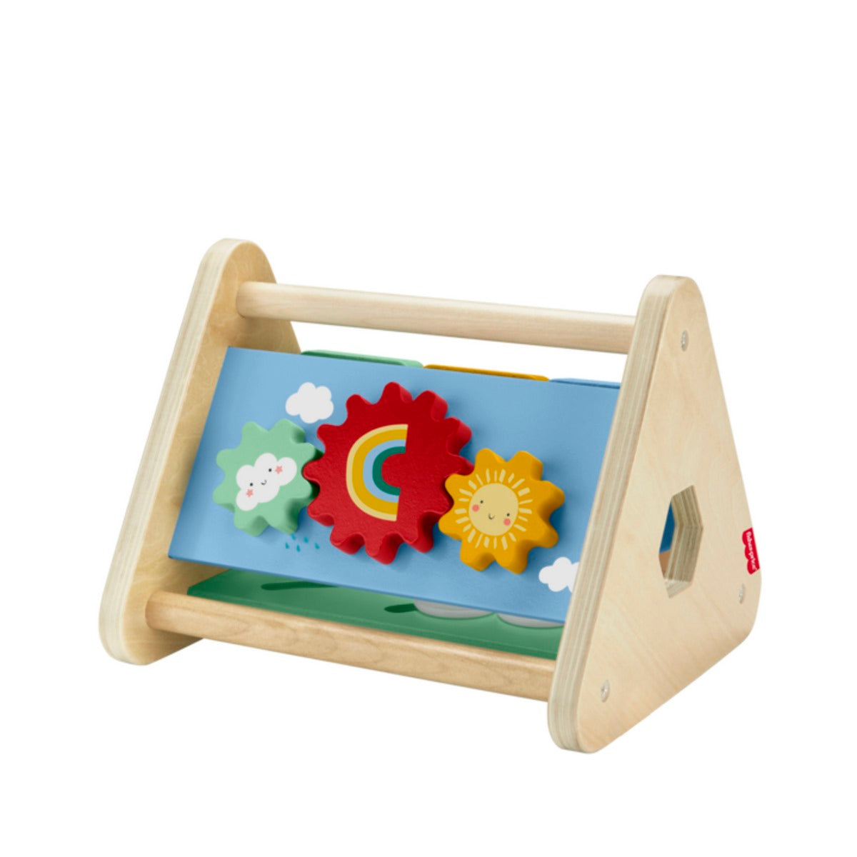Fisher-Price Juguete Triángulo De Actividades De Madera