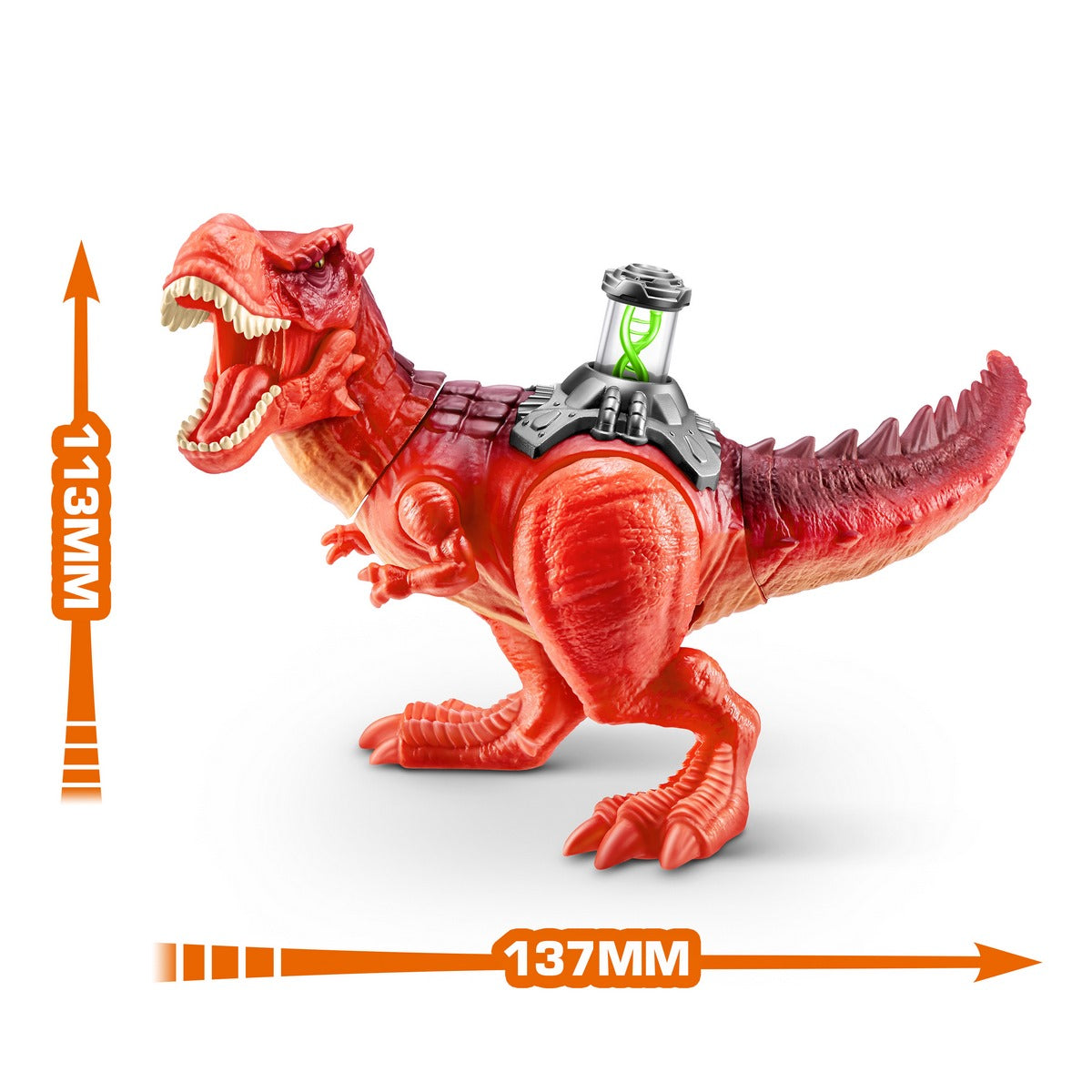 Dino Dna Robo Alive De Zuru - Rojo