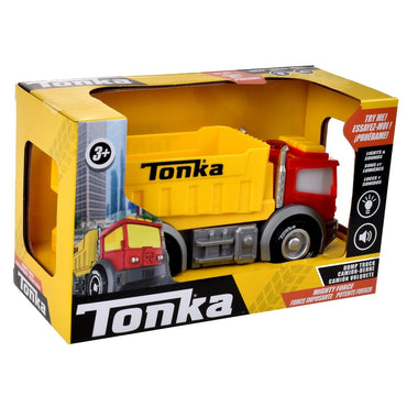 Vehiculo Tonka 18 Cms Con Luces Y Sonidos - Camion Volquete