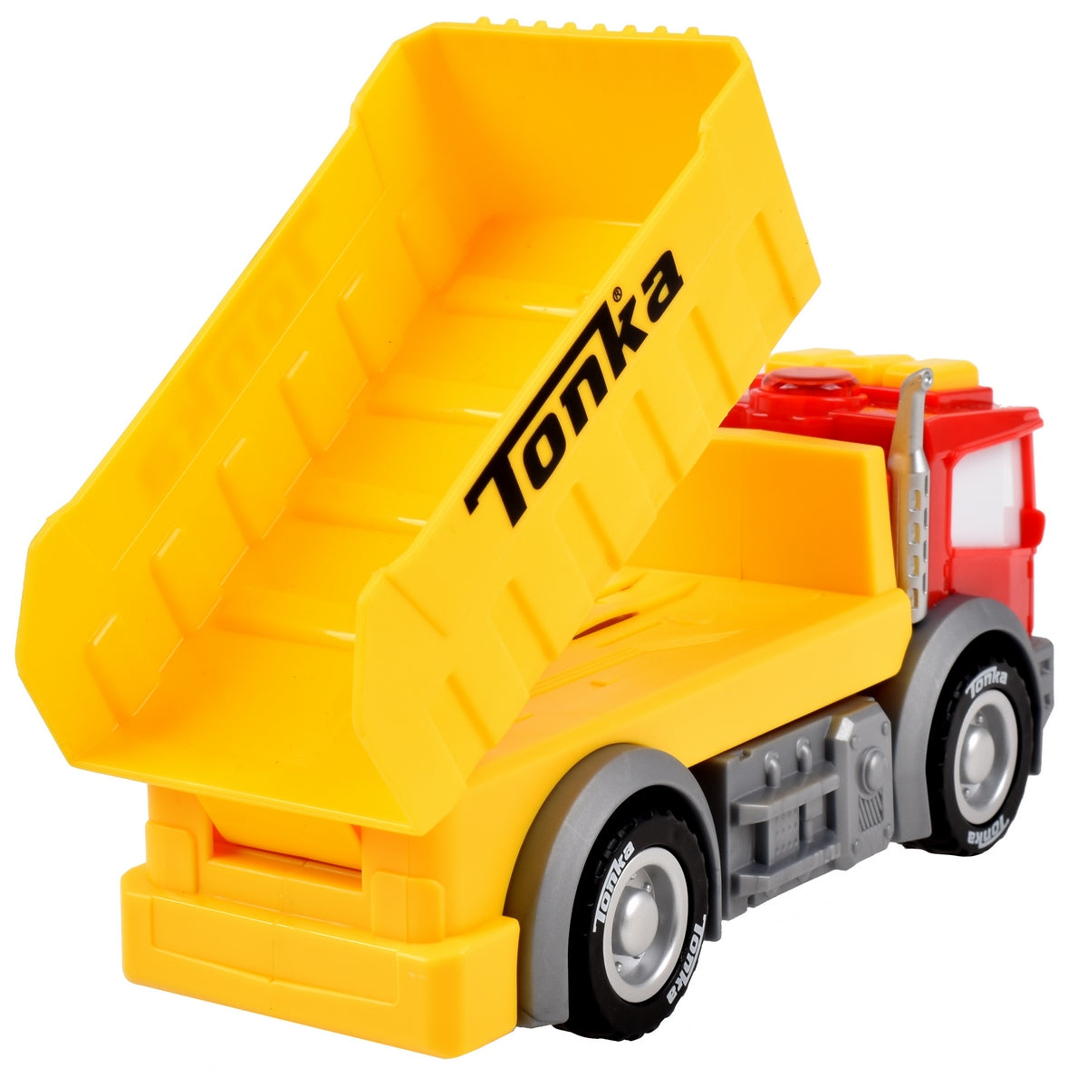 Vehiculo Tonka 18 Cms Con Luces Y Sonidos - Camion Volquete