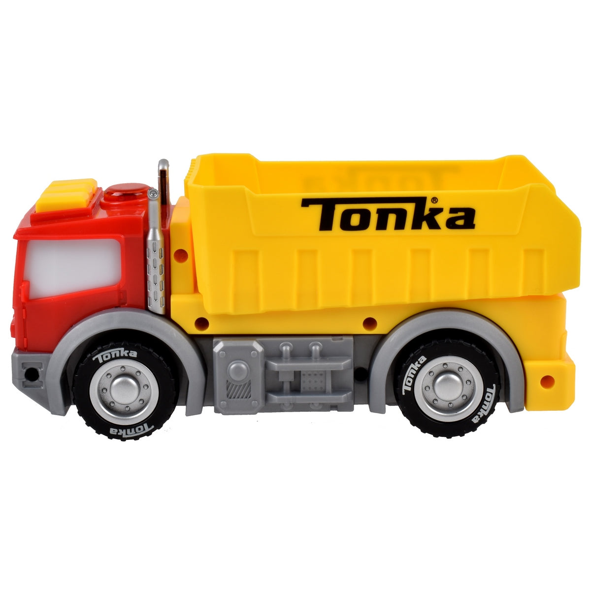 Vehiculo Tonka 18 Cms Con Luces Y Sonidos - Camion Volquete