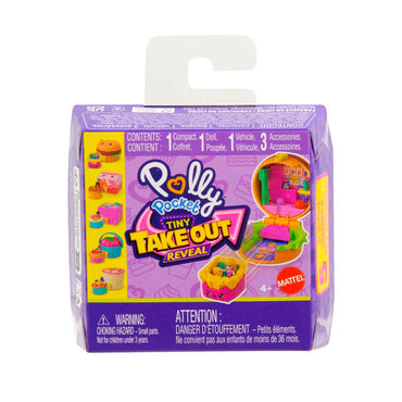 Polly Pocket  Set De Juego Compacto Reveal Comidita Rápida