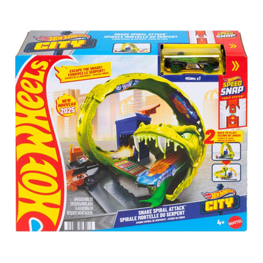 Hot Wheels City Pista De Juguete Ataque De Serpiente