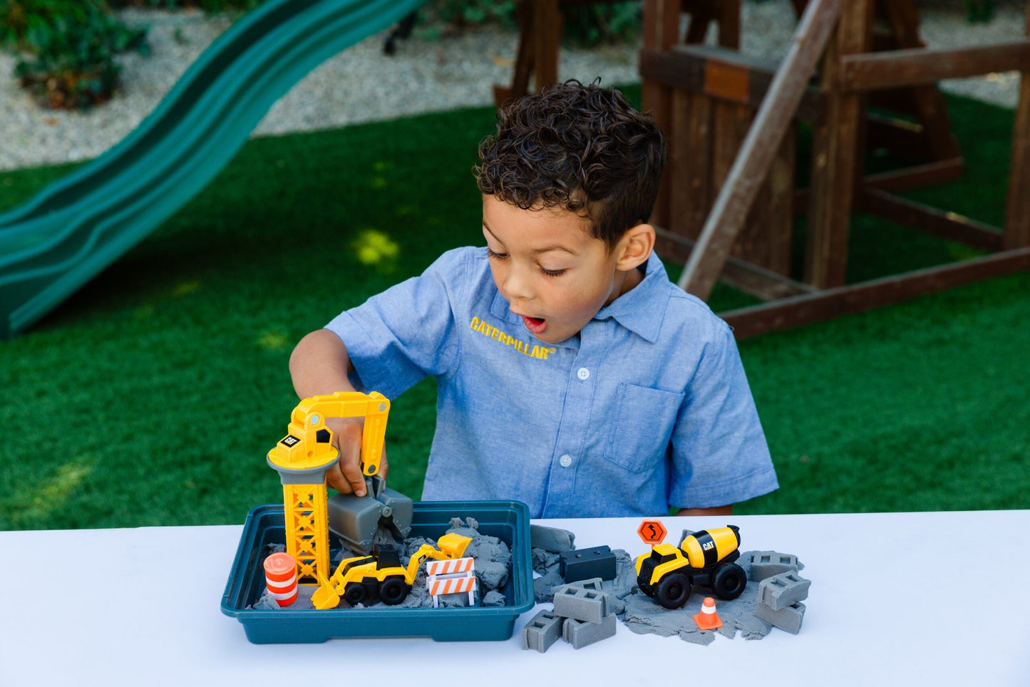 Cat Dig N' Build Playset Pack - Set de Juego Concreto