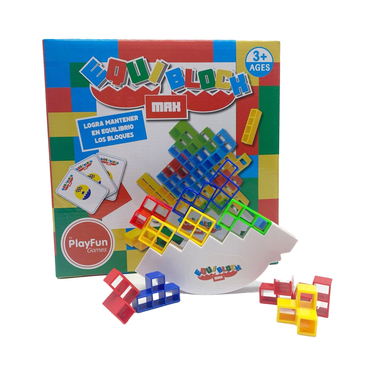 Juego Equi Blocks Construcción y Equilibrio Divertido
