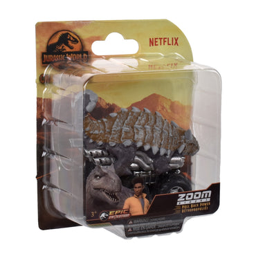 Dinosaurio Vehiculo Pullback Jurassic World - Ankylosaurus