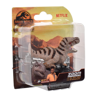 Dinosaurio Vehiculo Pullback Jurassic World - Atrociraptor