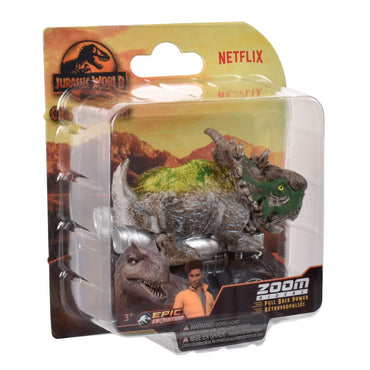 Dinosaurio Vehiculo Pullback Jurassic World - Pachyrhinosaurus