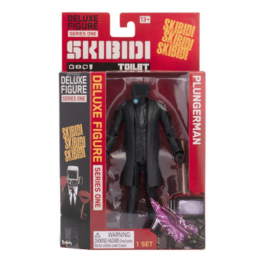 Skibidi Toilet Figuras D 15Cm Deluxe - Plungerman