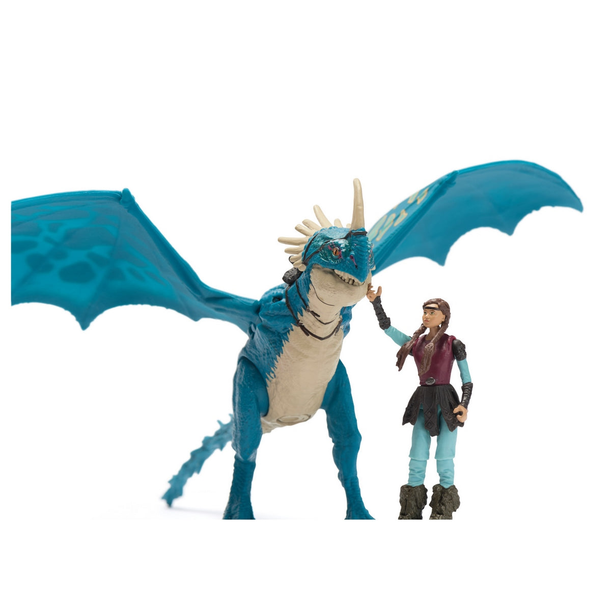 Como Entrenar A Tu Dragon Con Vikingo - Deadly Nadder+Astrid
