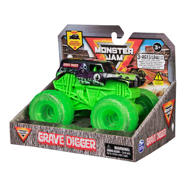 Monster Jam Vehiculo Con Luz 1:43 - Grave Digger