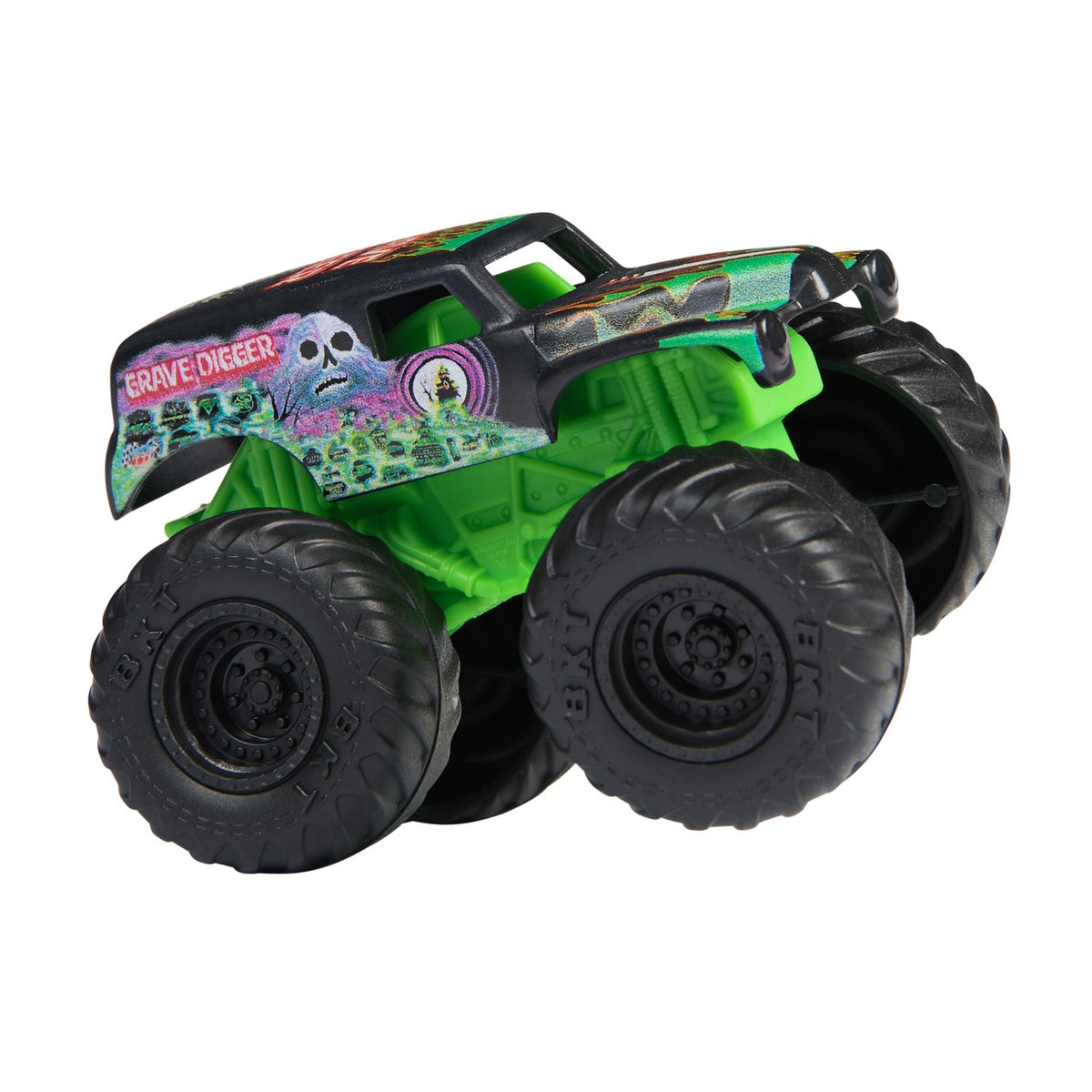 Monster Jam Mini Vehiculo Escala 1:72 - Grave Digger