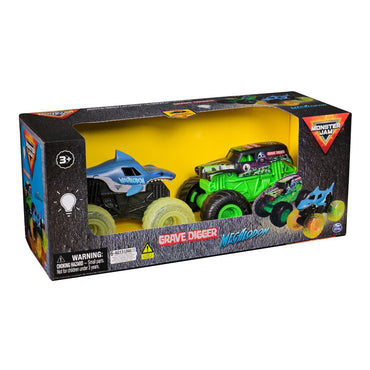 Monster Jam Pack 2 Veh Con Luz 1:43
