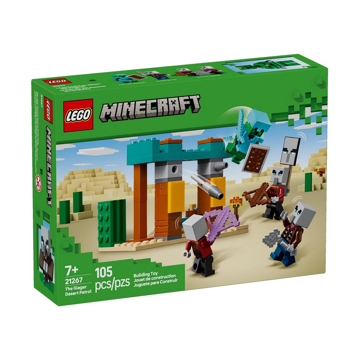 La Patrulla Del Desierto De Los Maldean Lego Minecraft