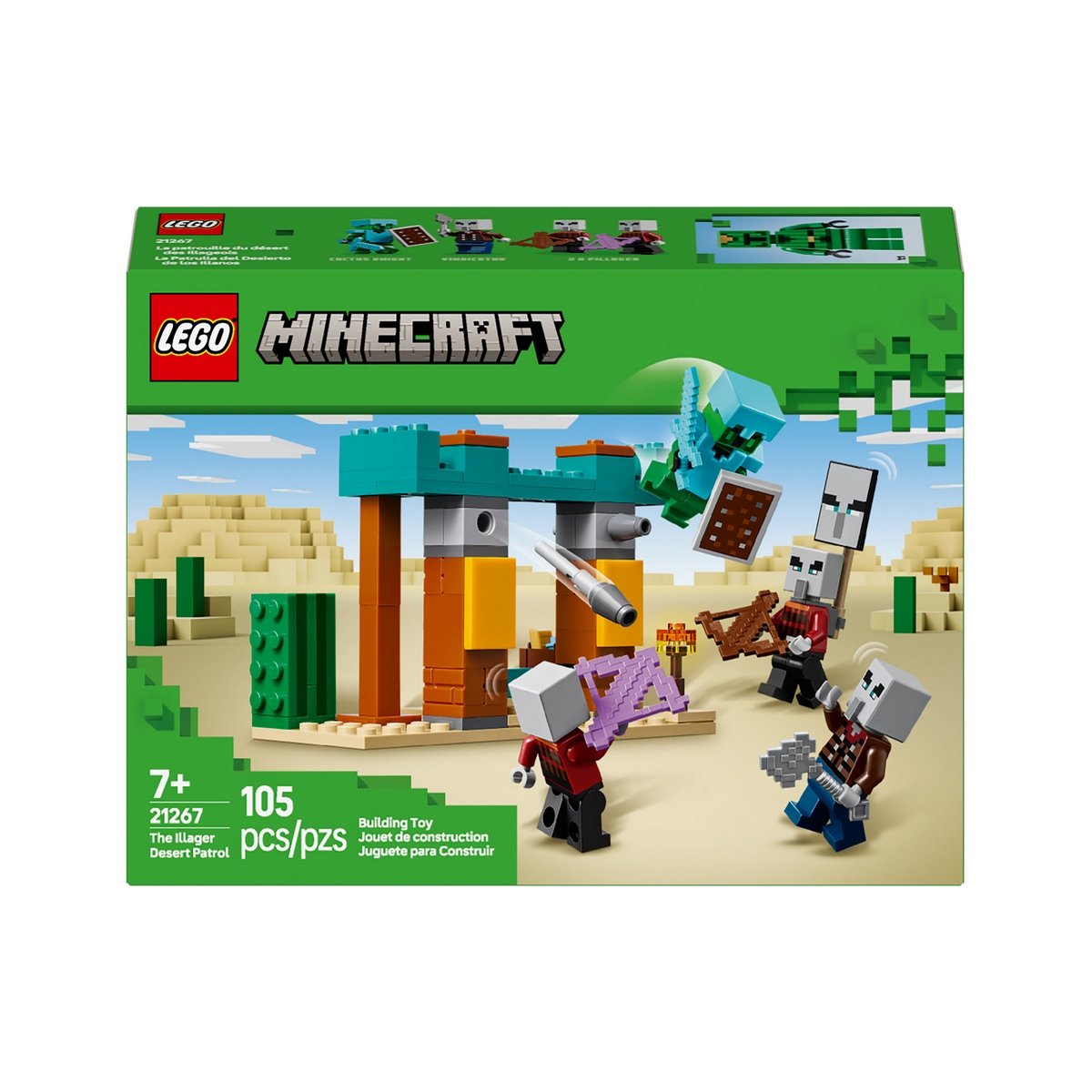 La Patrulla Del Desierto De Los Maldean Lego Minecraft