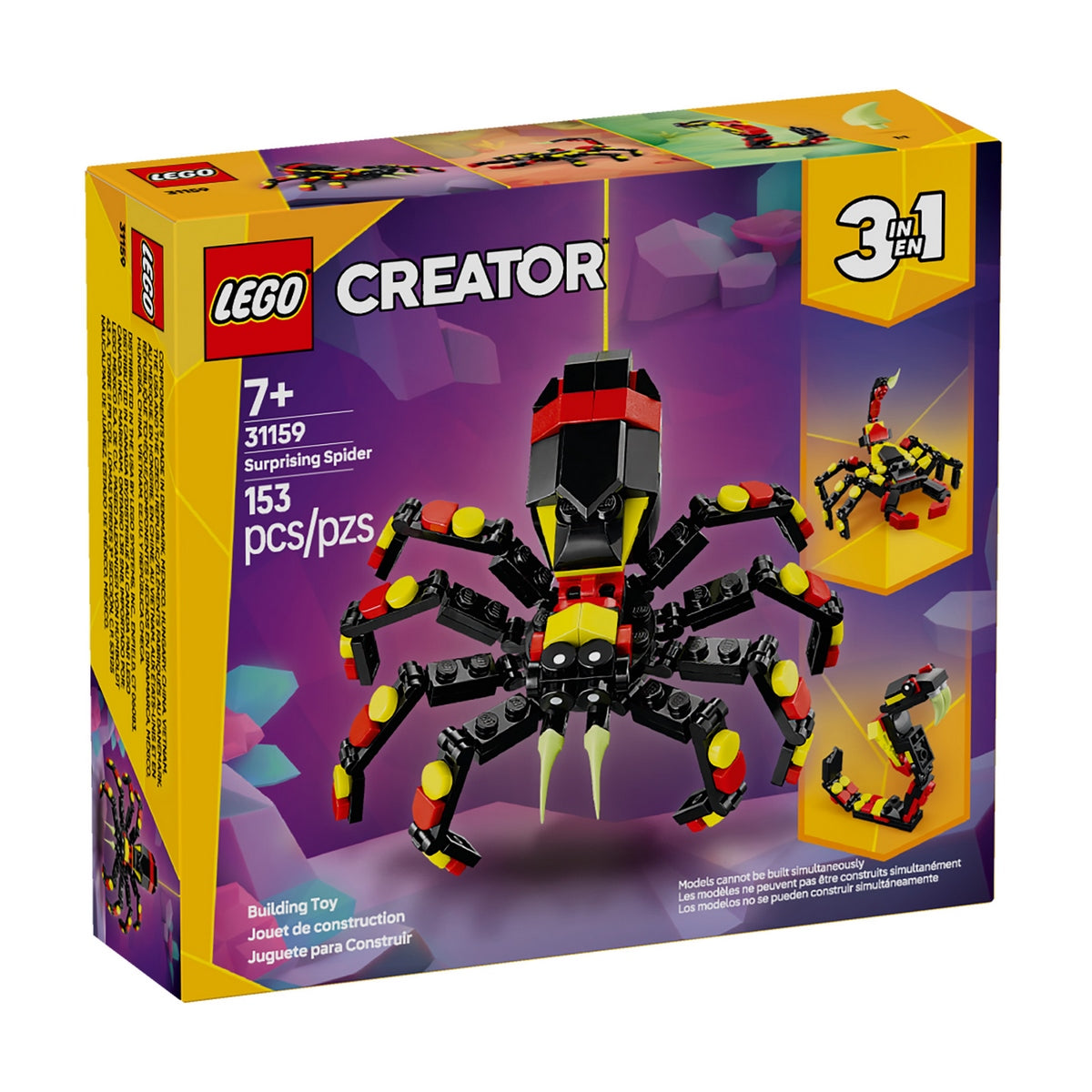 Fauna Salvaje Araña Misteriosa Lego Creator