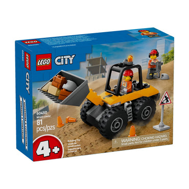 Cargadora Con Ruedas Amarilla Lego City