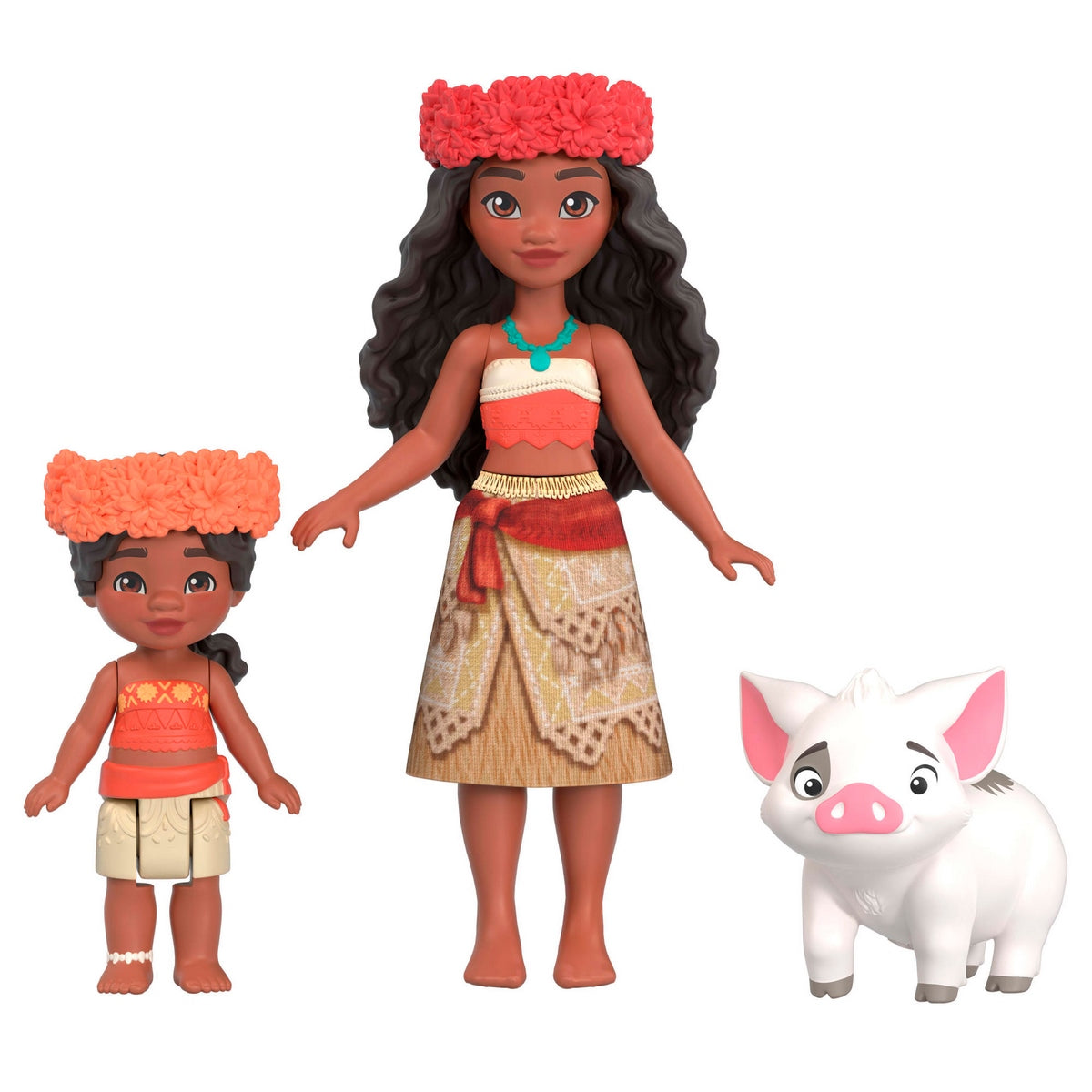 Moana 2 Set Hogar De Moana Y Simea Con Pua Y Accesorios