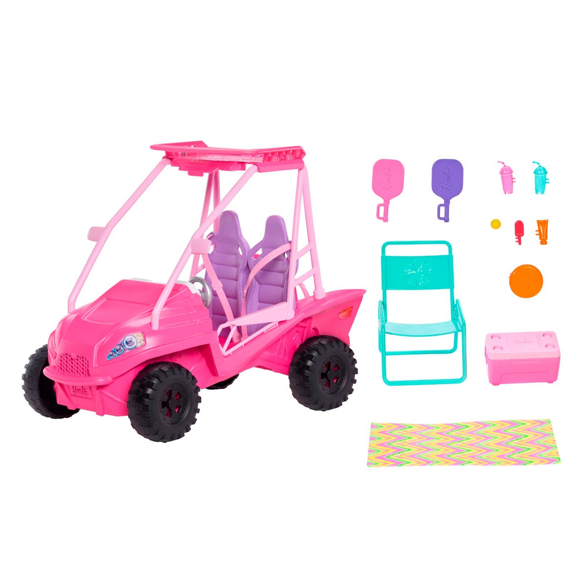 Barbie Detectives En La Playa Vehículo Buggy De Playa