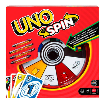 Uno Juego De Mesa Spin Nueva Edición Para Niños