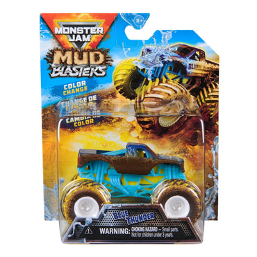 Monster Jam Veh 1:64 Cambia Color - Blue Thunder