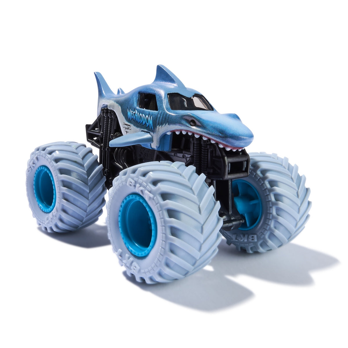 Monster Jam Vehículos 1:64 Pack 2 - Earth Shaker V/S Megalodon