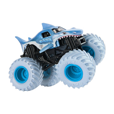 Monster Jam Vehículos 1:64 Pack 2 - Earth Shaker V/S Megalodon