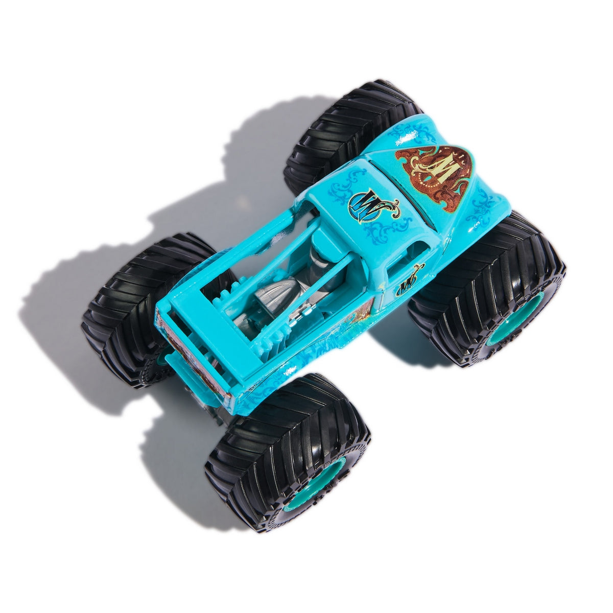 Monster Jam Vehiculos 1:64 Pack 2 - Grave Digger V/S W
