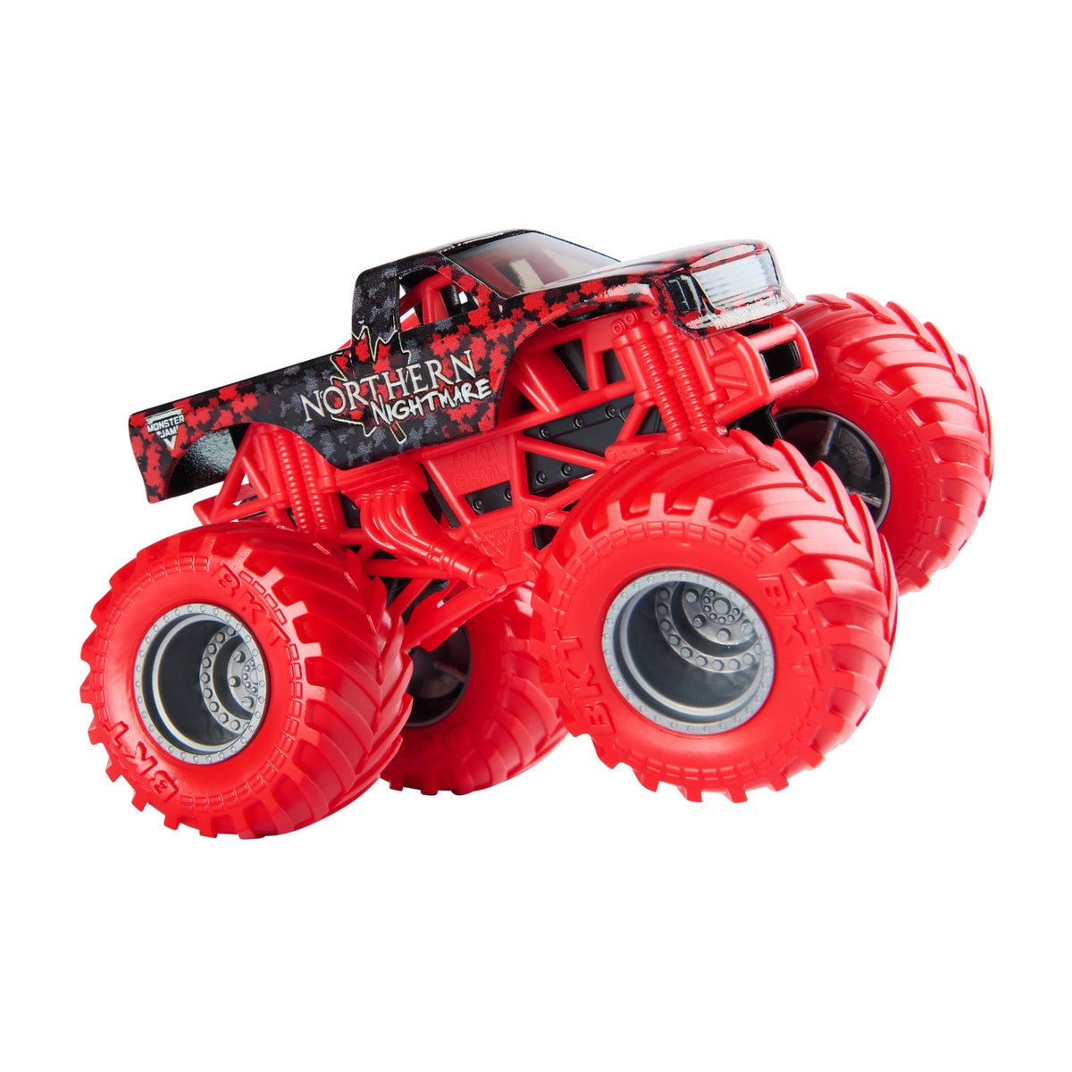 Monster Jam Vehiculos 1:64 Pack 2 - Knightmare V/S Northern Nightmare