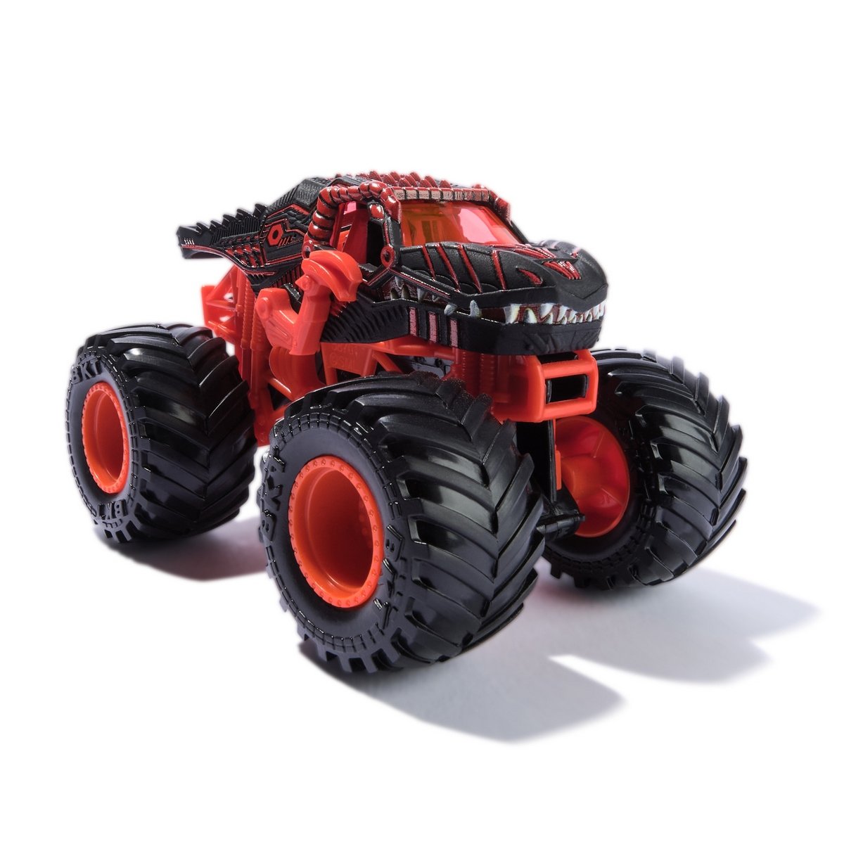 Monster Jam Vehiculos 1:64 Pack 2 - Thunder Roarus V/S Velociraptor