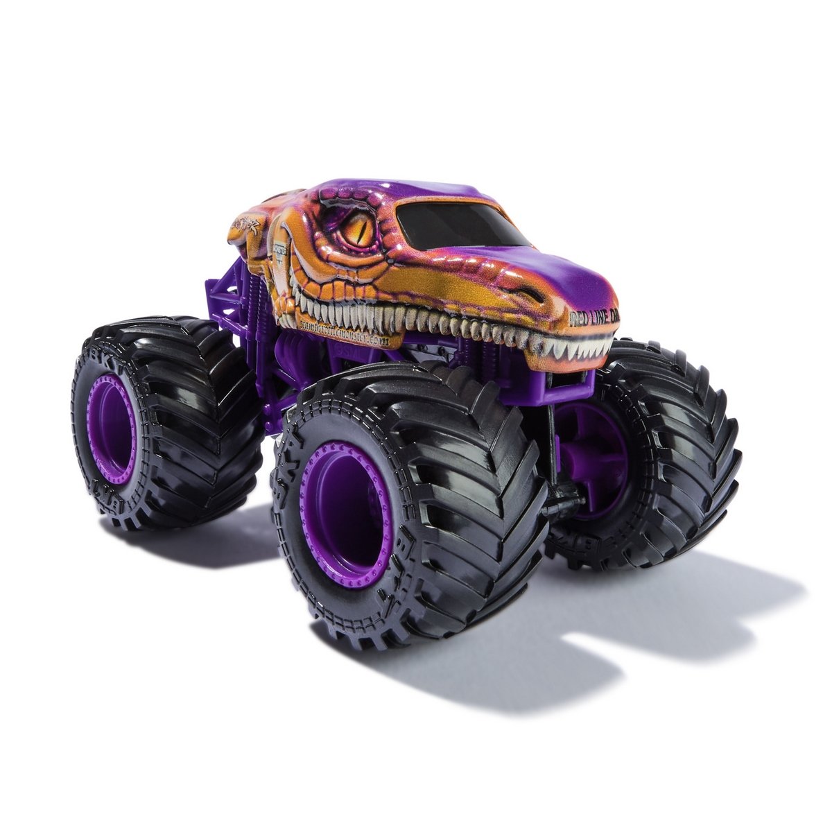Monster Jam Vehiculos 1:64 Pack 2 - Thunder Roarus V/S Velociraptor