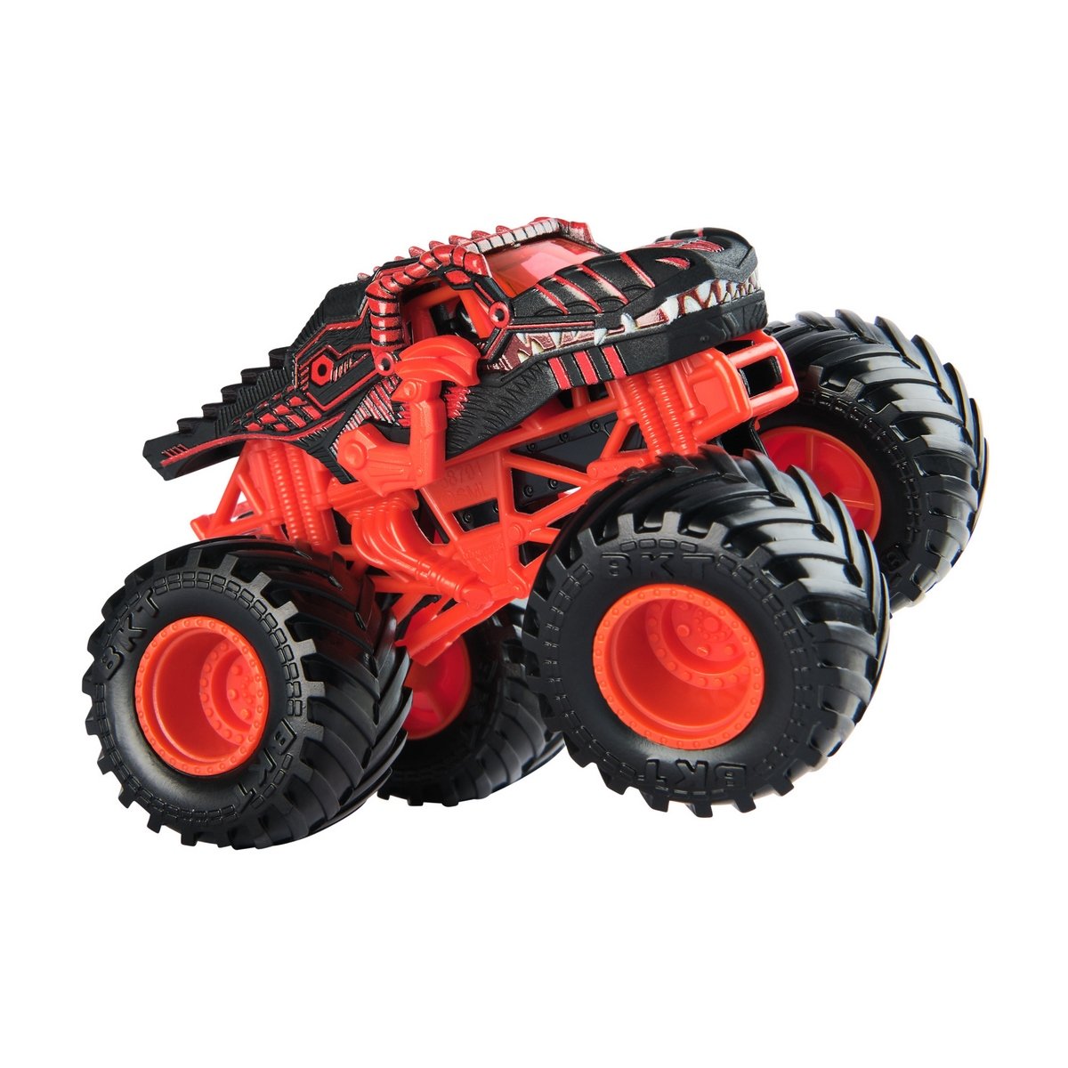Monster Jam Vehiculos 1:64 Pack 2 - Thunder Roarus V/S Velociraptor