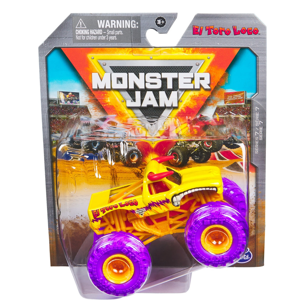 Monster Jam Vehiculo Metalico 1:64 - El Toro Loco 2