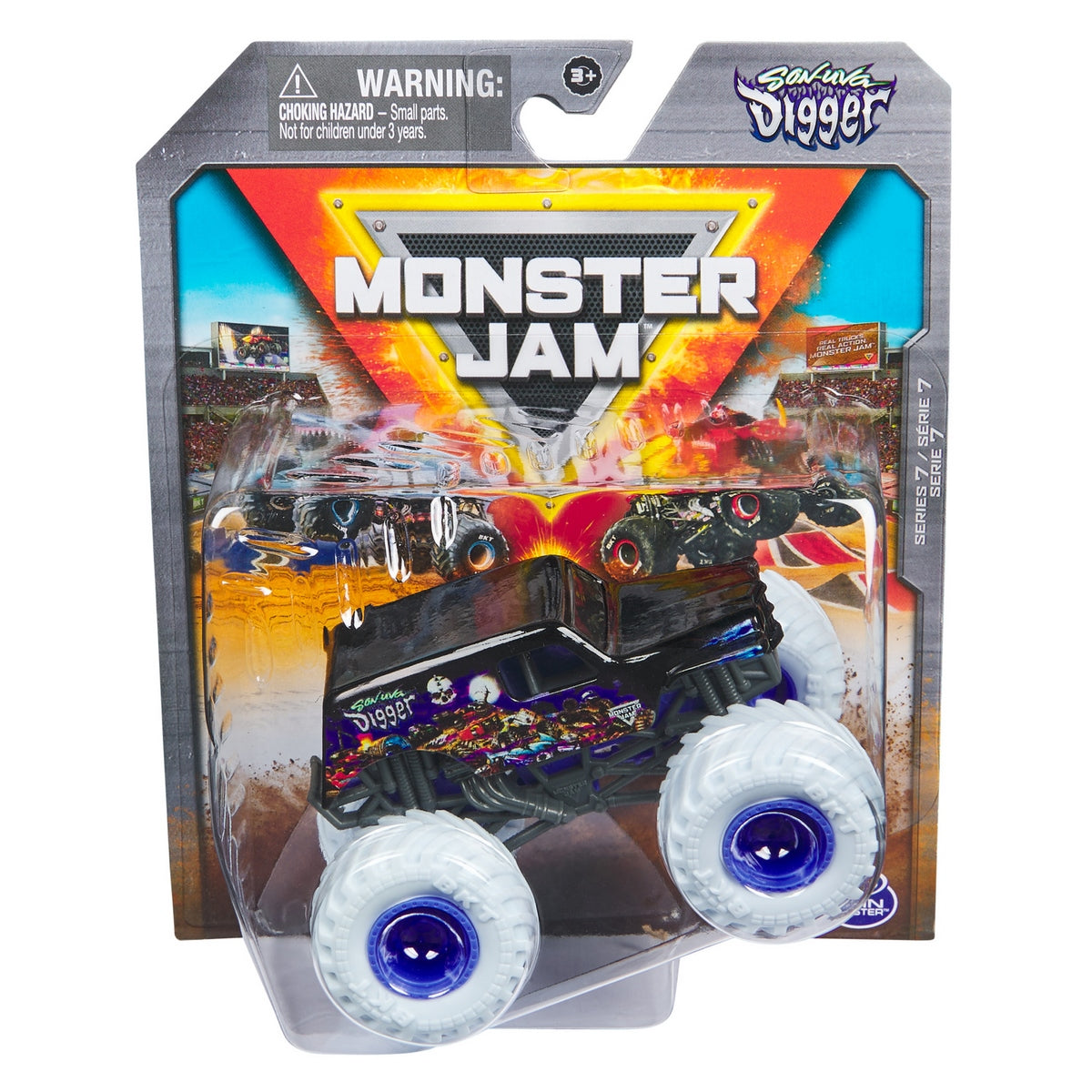 Monster Jam Vehiculo Metalico 1:64 - Son-Uva Digger