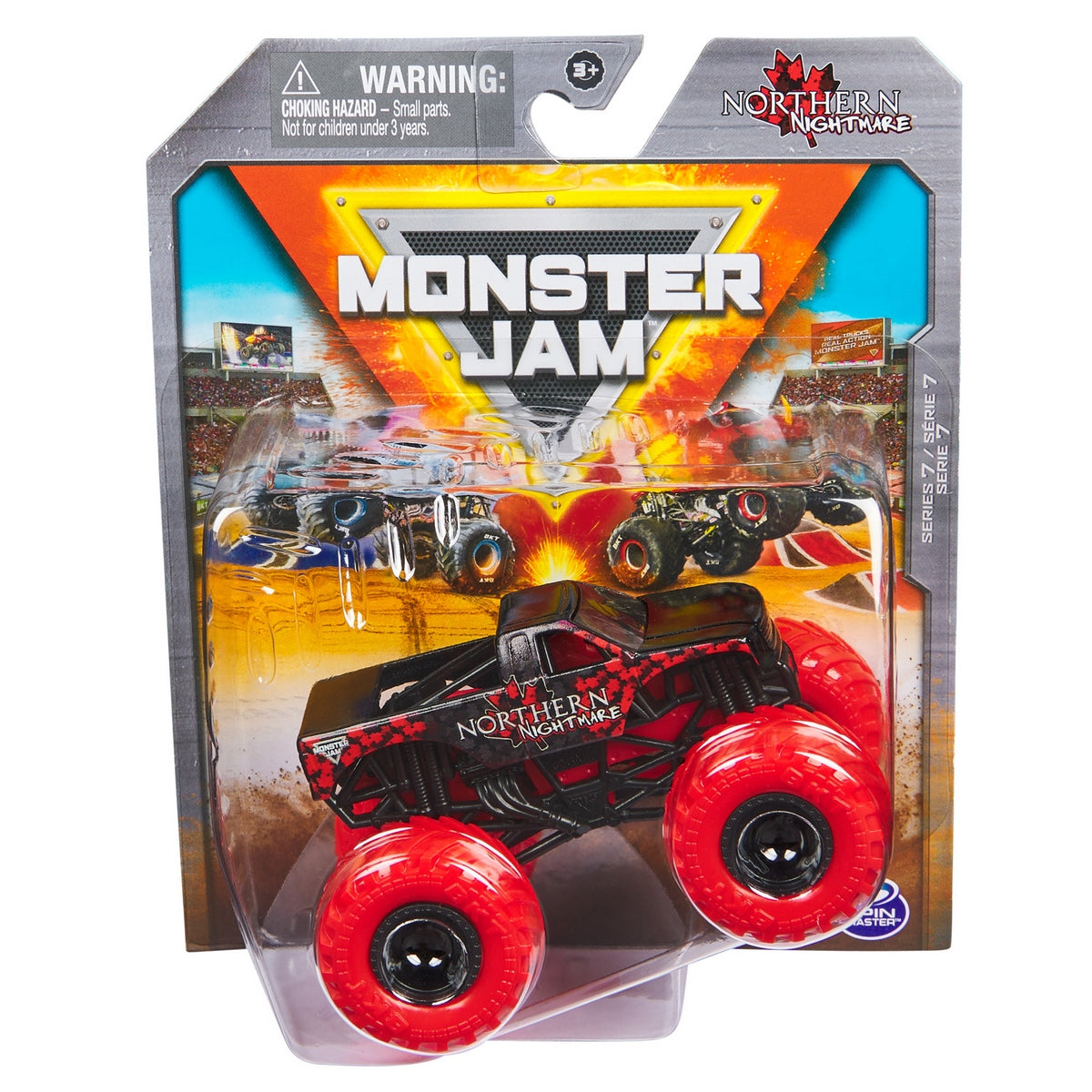 Monster Jam Vehiculo Metalico 1:64 - Northern Nightmare