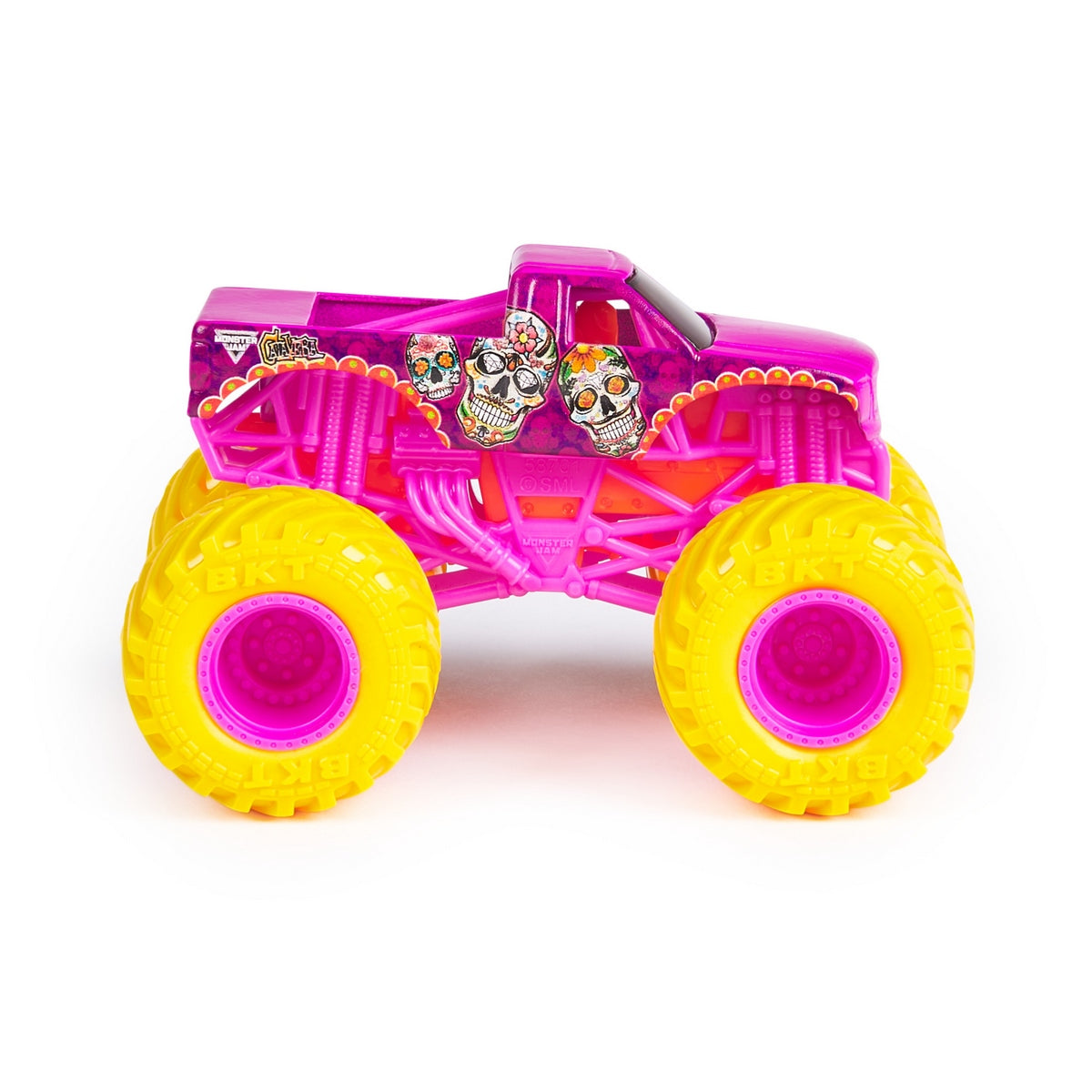 Monster Jam Vehiculo Metalico 1:64 - Calavera