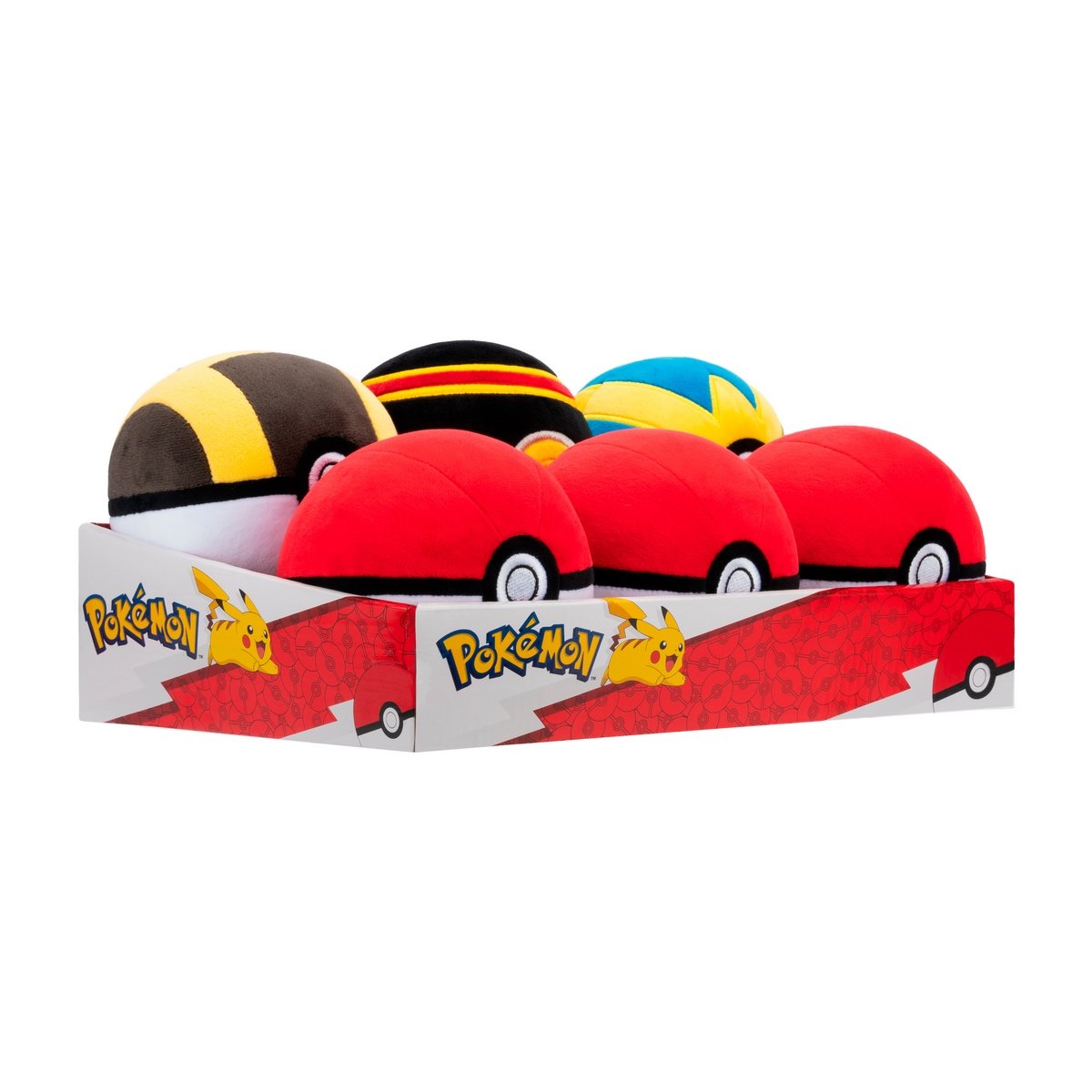 Pokemon Peluche Pokebola 10 Cm - Veloz Ball