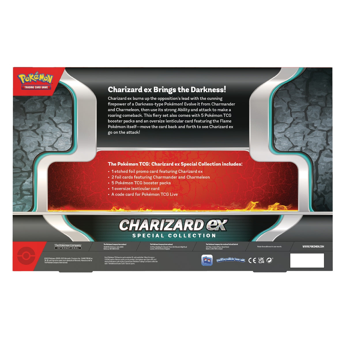 Pokemon Tcg Charizard Ex Special Collection Esp