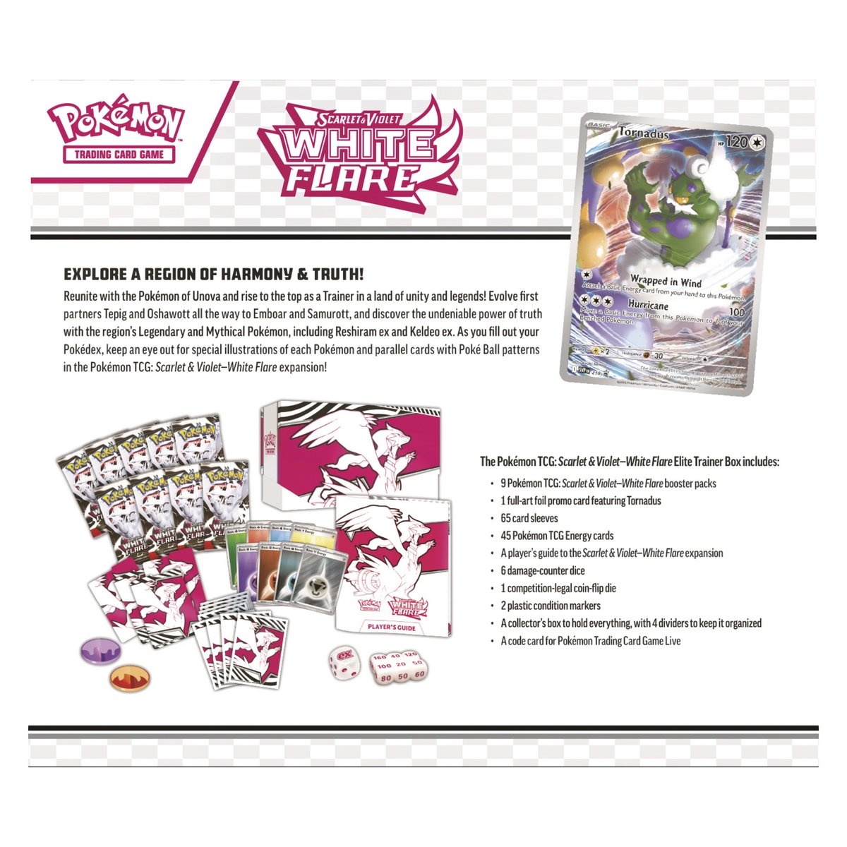 Pokemon Tcg White Flare - Elite Trainer Box Ing