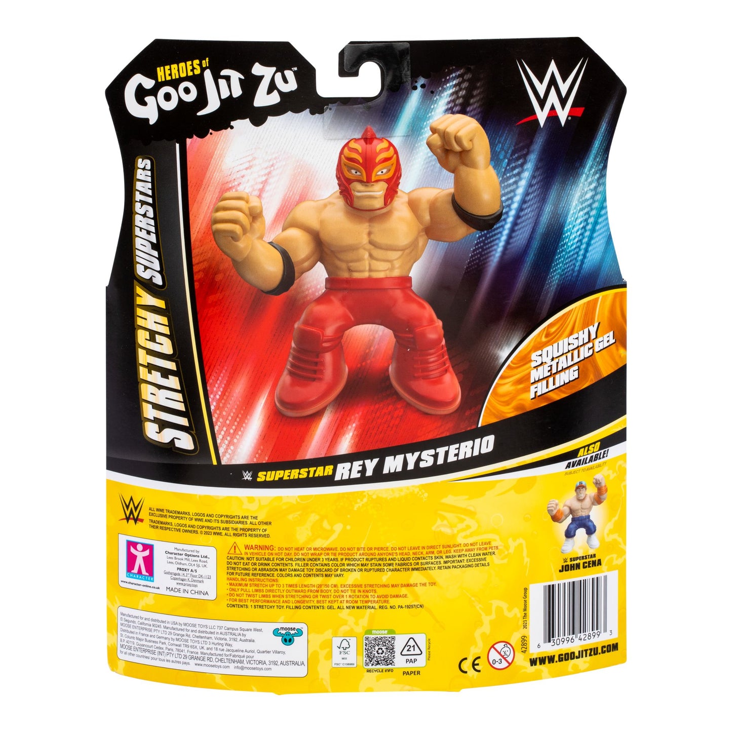 Heroes Of Goo Jit Zu Luchadores WWE - Figura Rey Mysterio