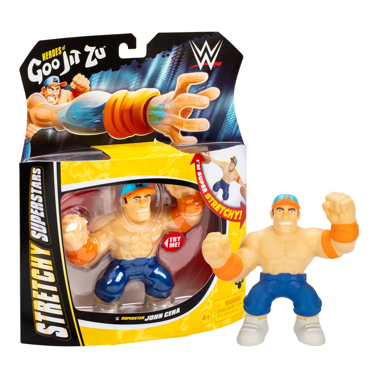 Heroes Of Goo Jit Zu Luchadores WWE - Figura John Cena