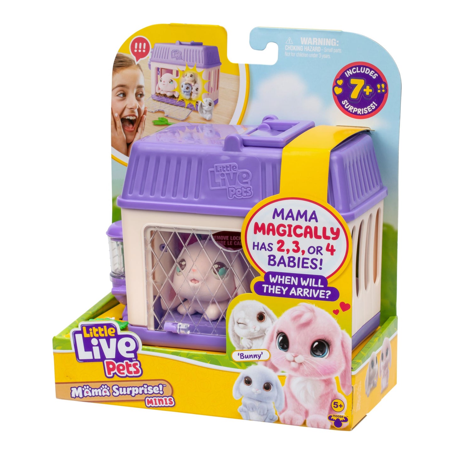 Little Live Pets Mama Surprise S4 Mini Playset - Conejo