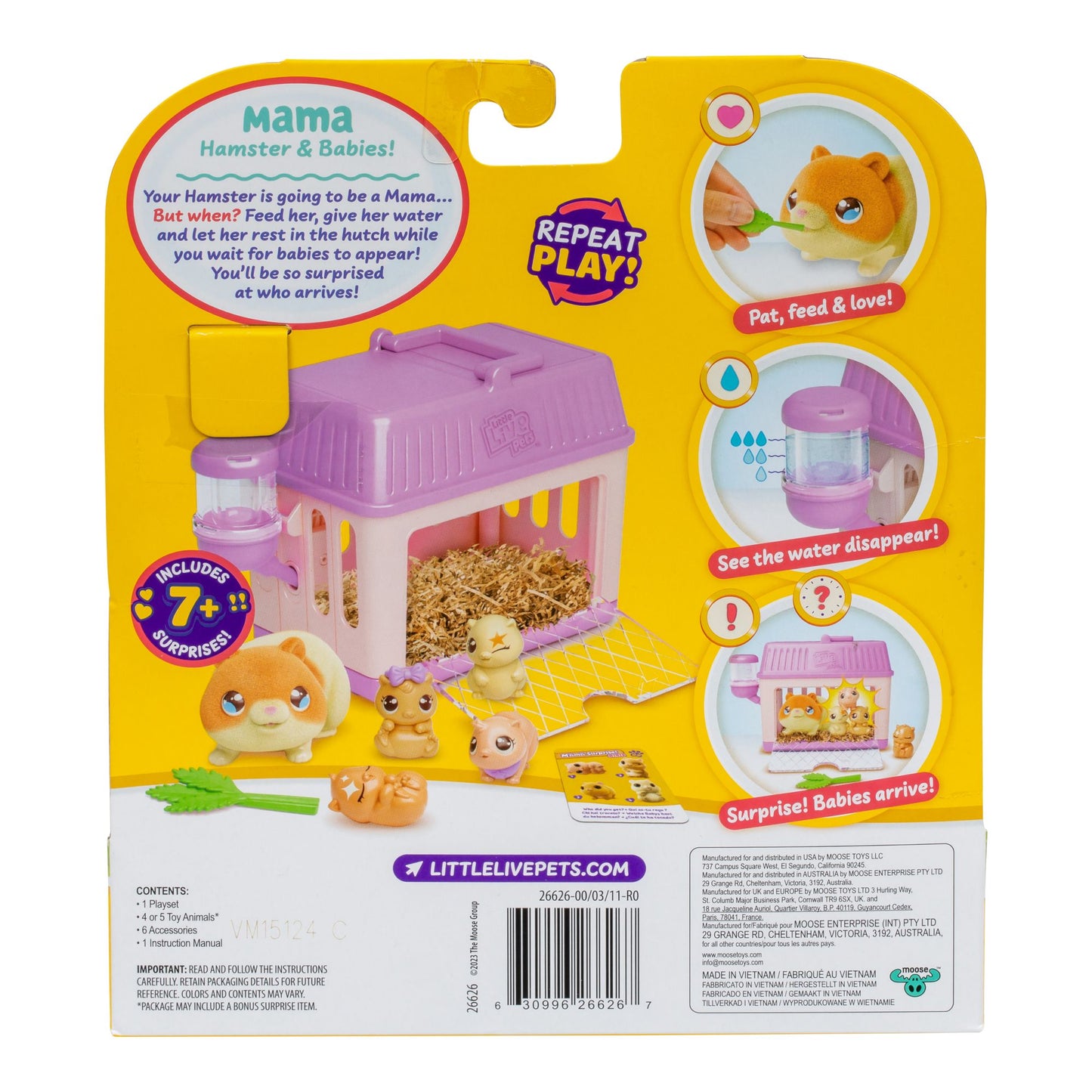Little Live Pets Mama Surprise S4 Mini Playset - Hamster