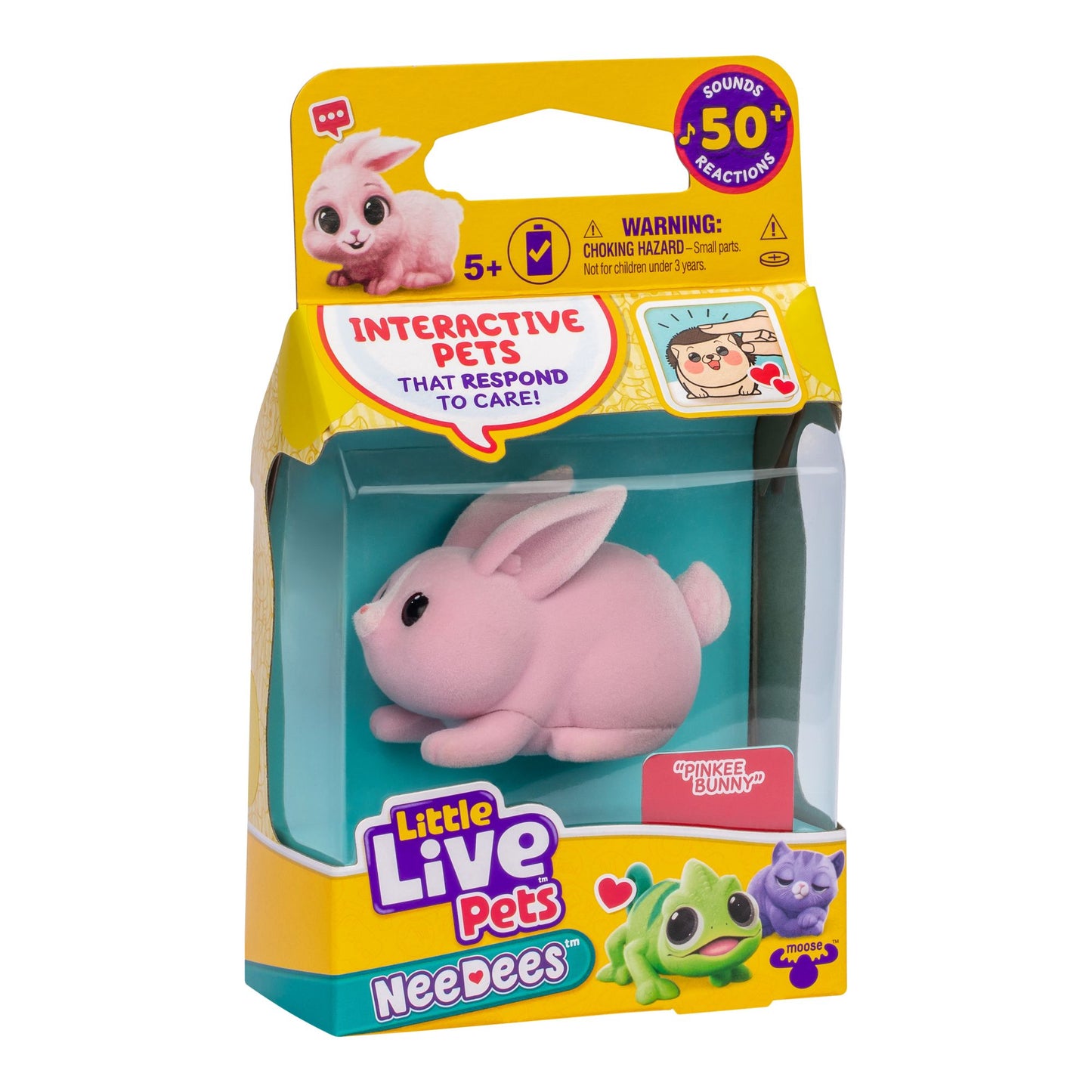 Little Live Pets Needees Mascota - Conejo Pinkee