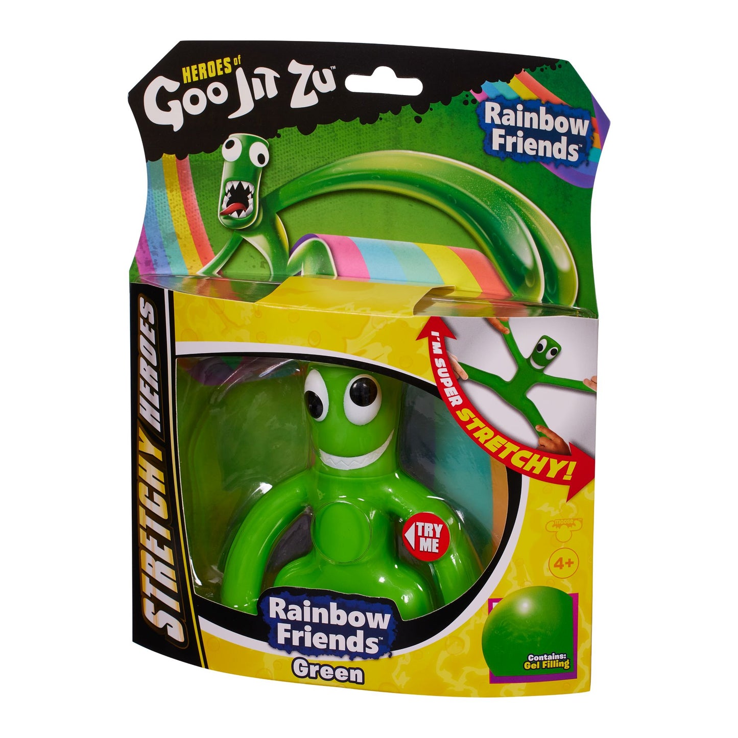 Heroes Of Goo Jit Zu Figuras Rainbow Friends - Figura Azul