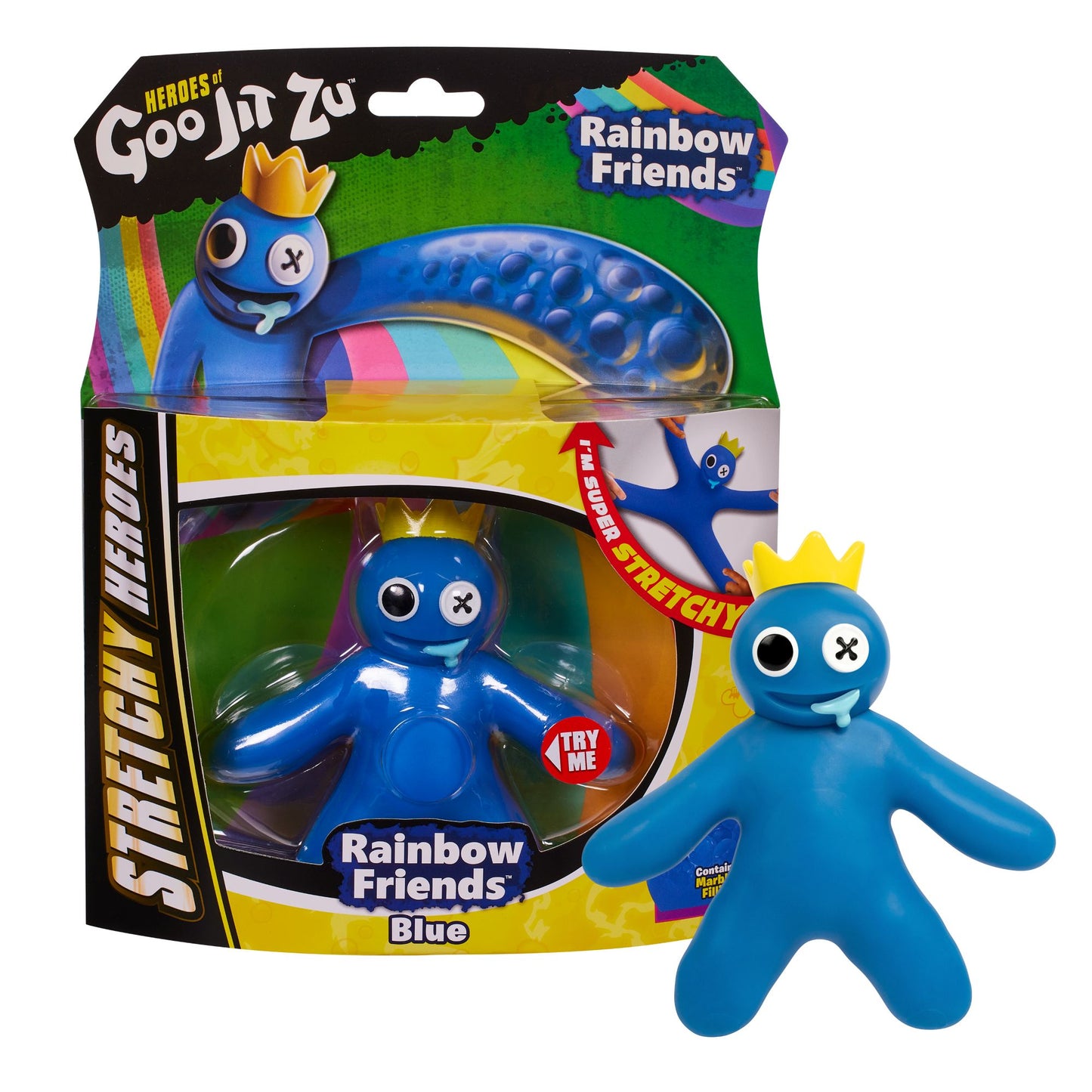 Heroes Of Goo Jit Zu Figuras Rainbow Friends - Figura Verde
