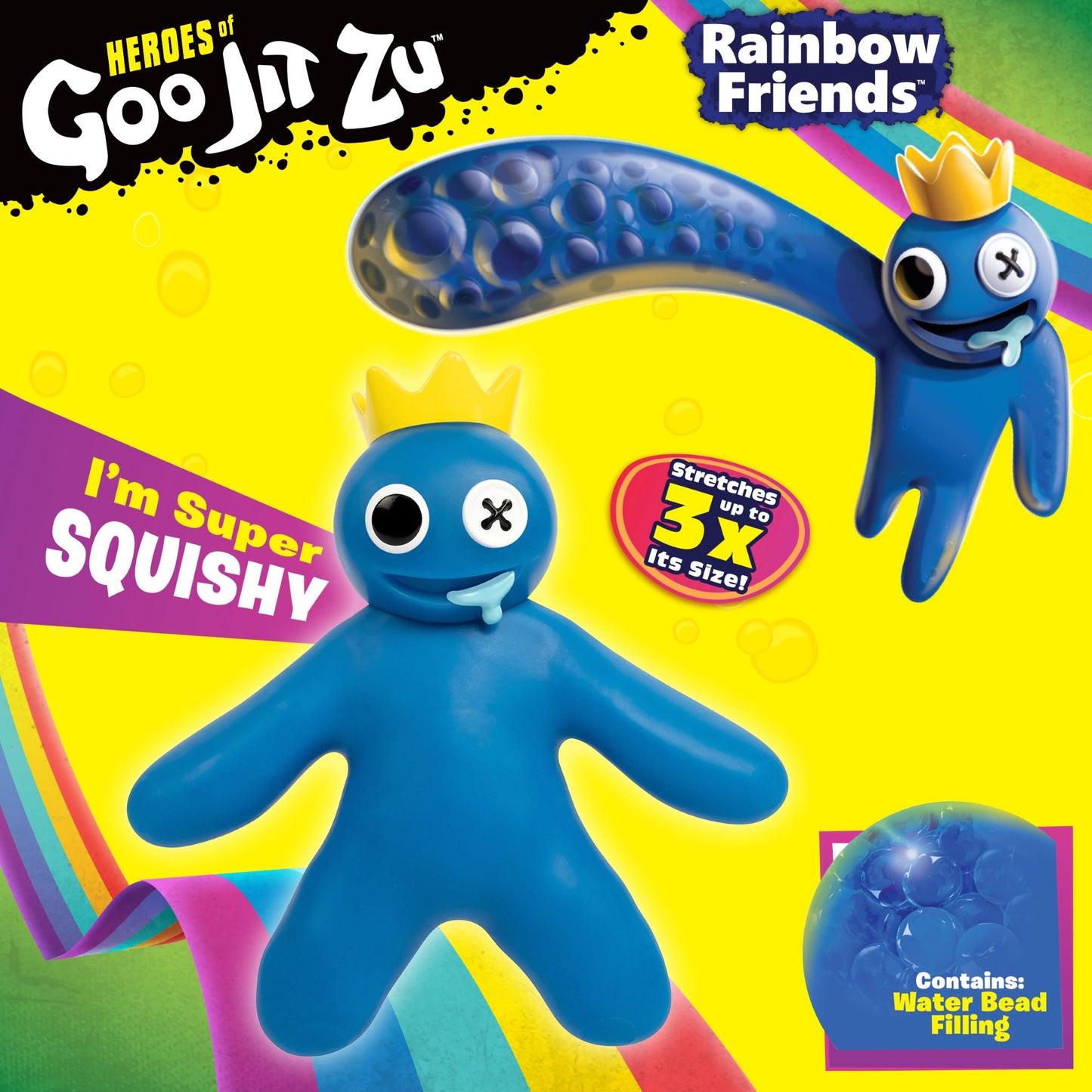 Heroes Of Goo Jit Zu Figuras Rainbow Friends - Figura Verde